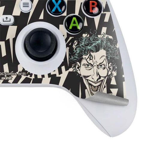 DC Comics The Joker Vintage Laughing Xbox Series S Controller Skin